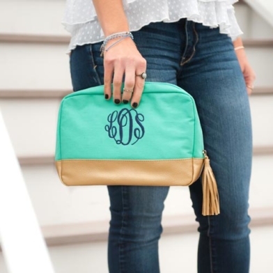 Mint colored bag