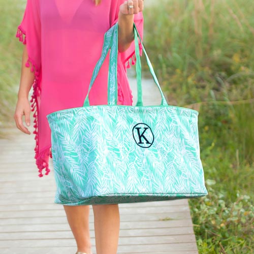 Beach Bag Beach bag with a monogram