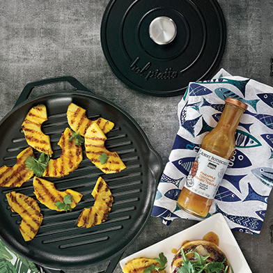 bel piatto grill pan with pineapple