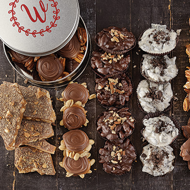 chocolate assortment of chocolate