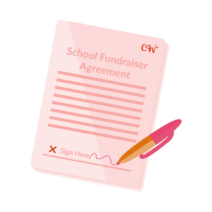 school fundraiser agreement