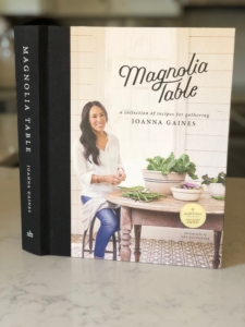 Magnolia Table recipe book featured for a product fundraiser blog post