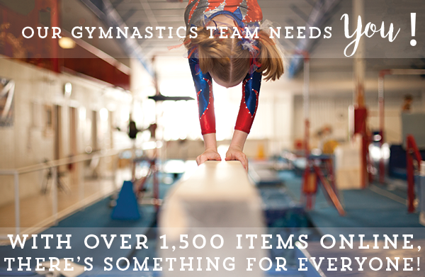 Gymnastics-Category-Page Online Fundraising for Gymnastics Teams