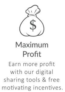 Image promoting maximum profit through digital tools and free motivational incentives for enhanced earnings.