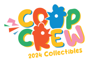 Coop Crew 2024 Collection logo - vibrant color fonts and design