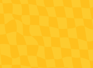 A yellow checkered background featuring a prominent white square in the center, creating a vibrant visual contrast.