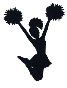 cheerleading-silhouette-sport-clip-art-cheer Fundraising for Cheer and Dance